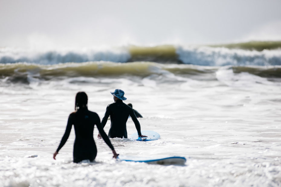 Apprendre le surf - Cours de surf - école de surf itinérante - Ganach' Surf School